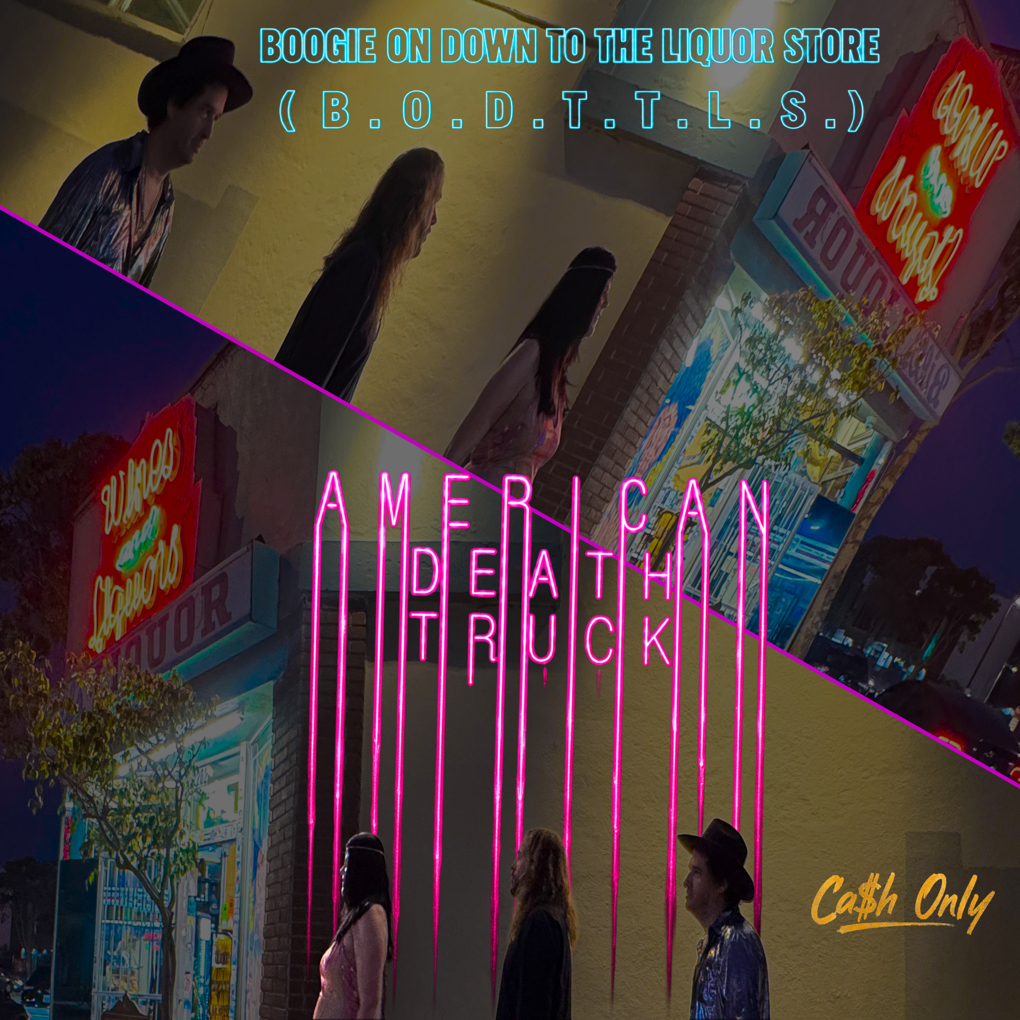 Ca$h Only / Boogie On Down To The Liquor Store artwork